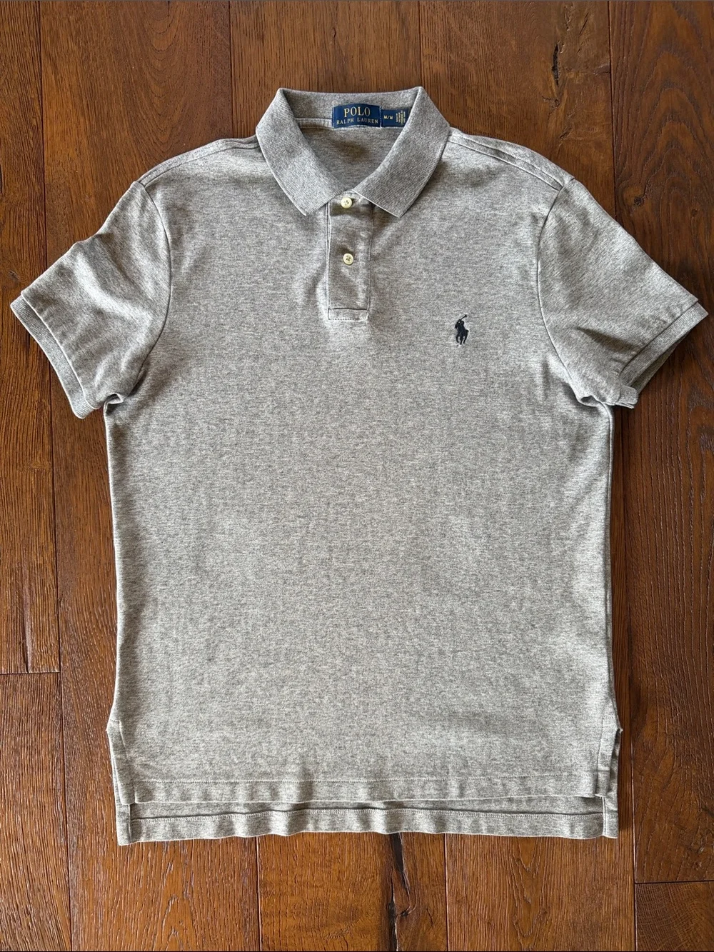 Polo by Ralph Lauren Heather Gray Short-Sleeve Polo